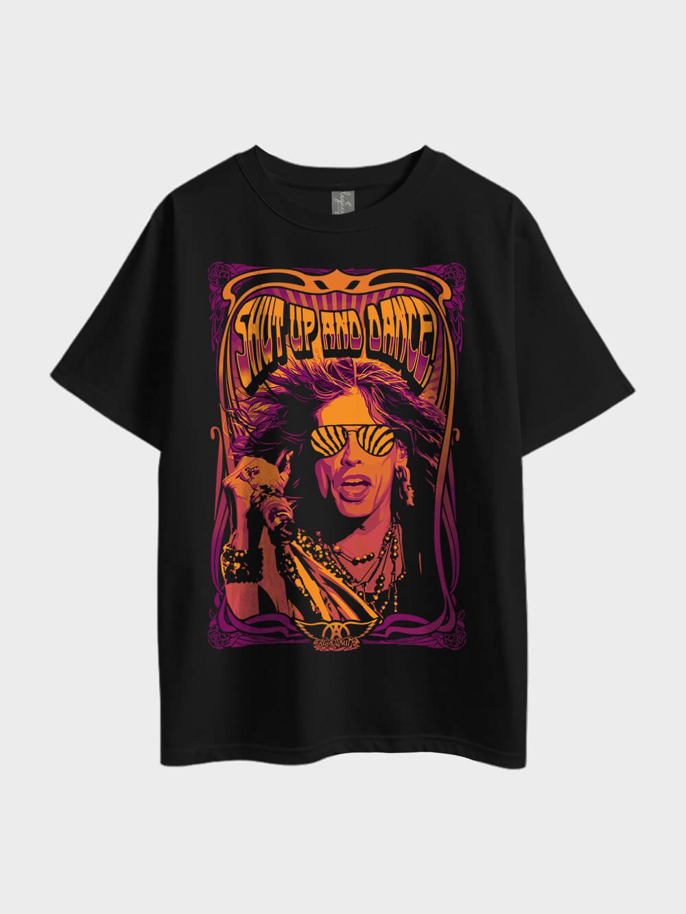 Aerosmith Shut Up And Dance Heavy Metal Oversized Men&