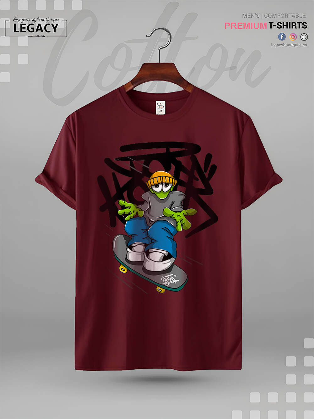 Alien Graphic Printed Men&