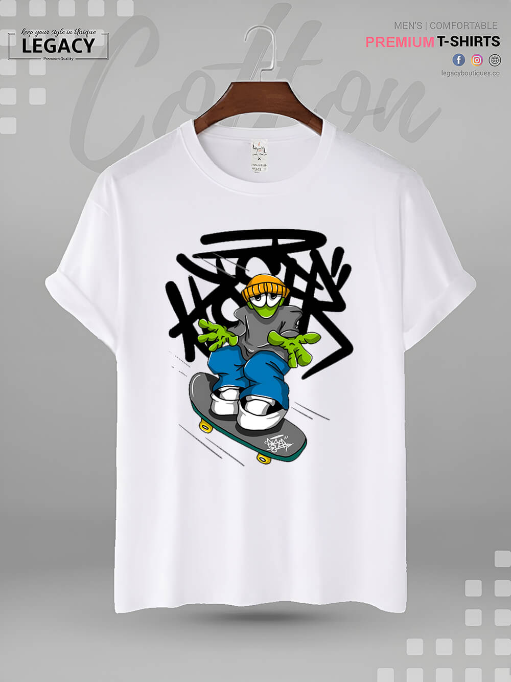 Alien Graphic Printed Men&