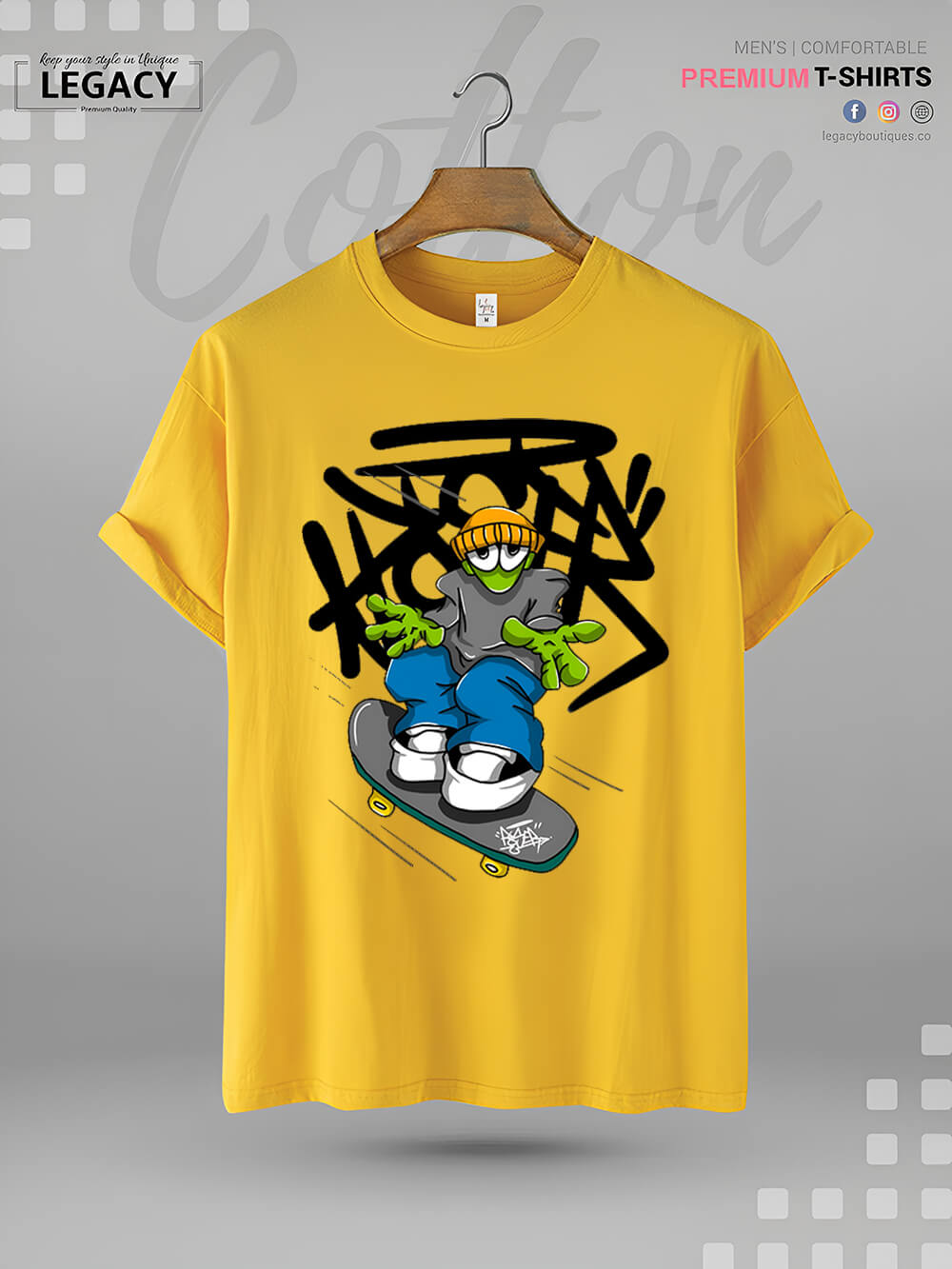 Alien Graphic Printed Men&