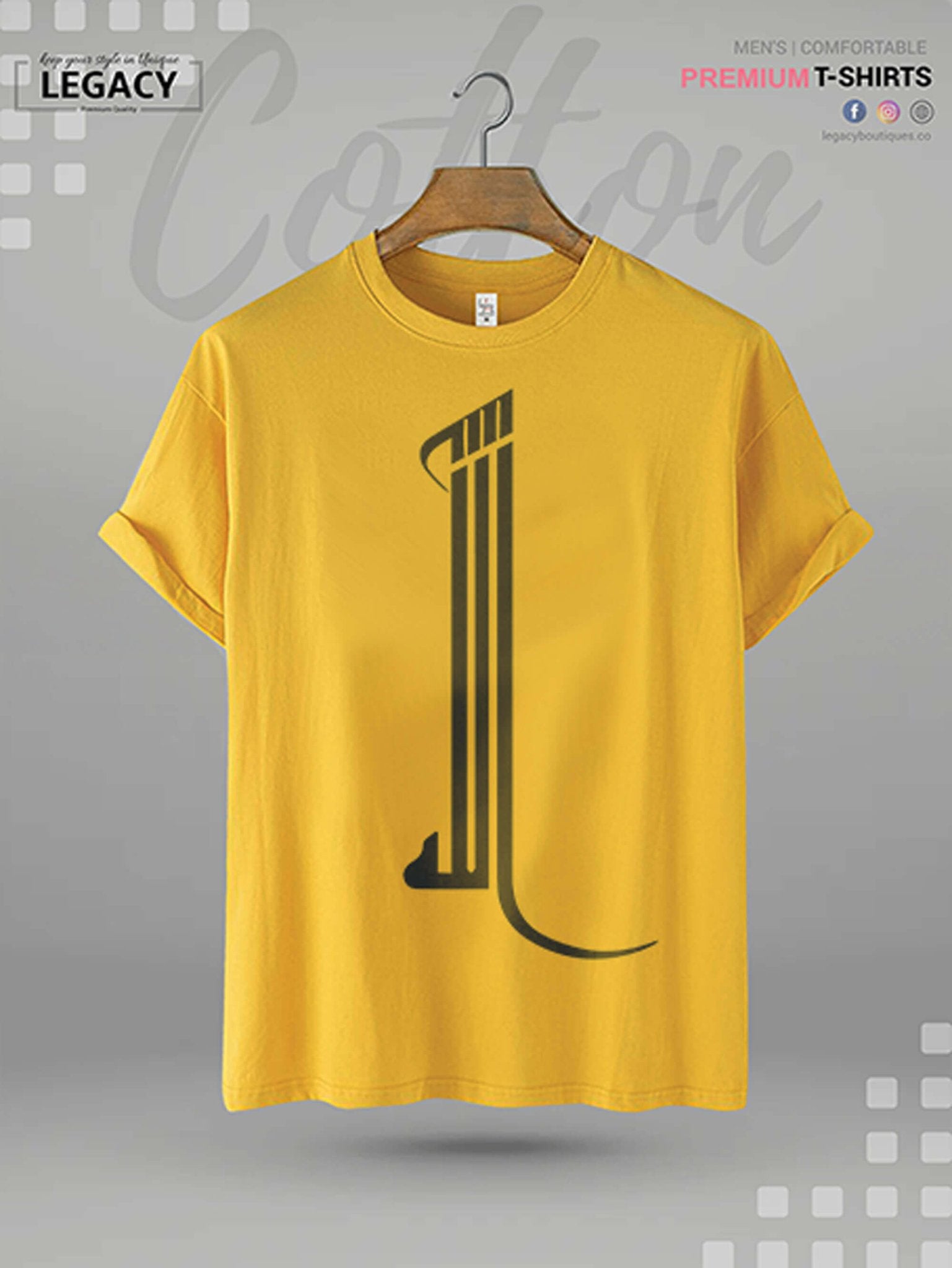 Allah Printed High Quality Men&