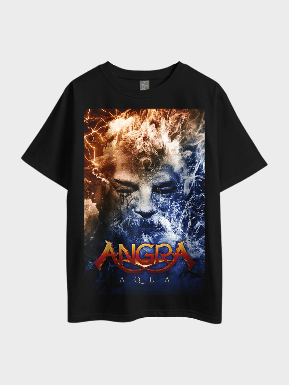 Angra Aqua Printed Metal Oversized Mens Tee In Lowest Price At Legacy Boutiques Bangladesh Legacy Boutiques Legacy Boutiques