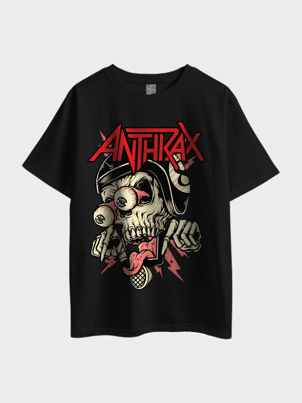 Anthrax Infection Metal Oversized Men&