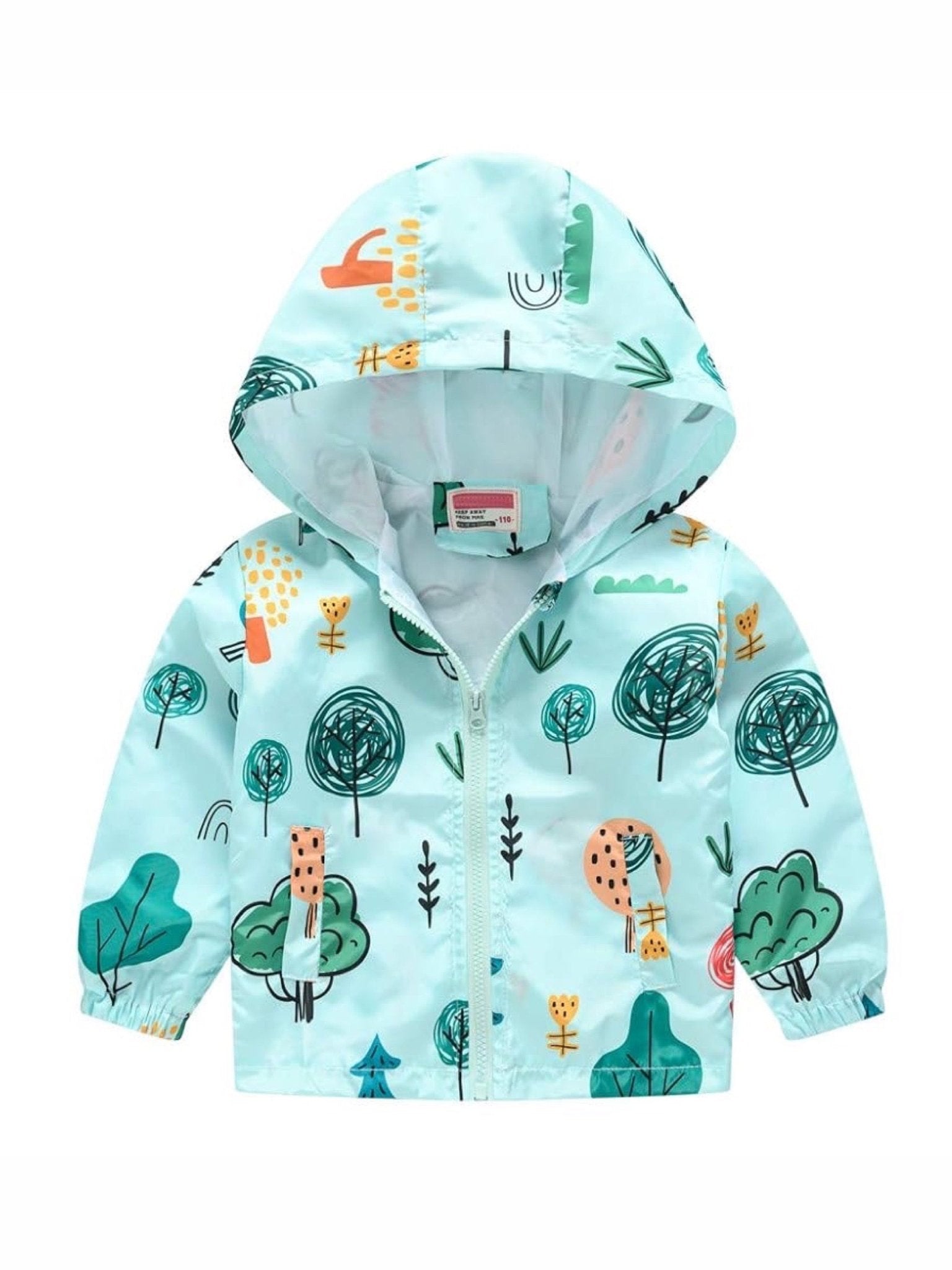 babies zipper jacket Forest Friends Print Legacy Boutiques Legacy Boutiques