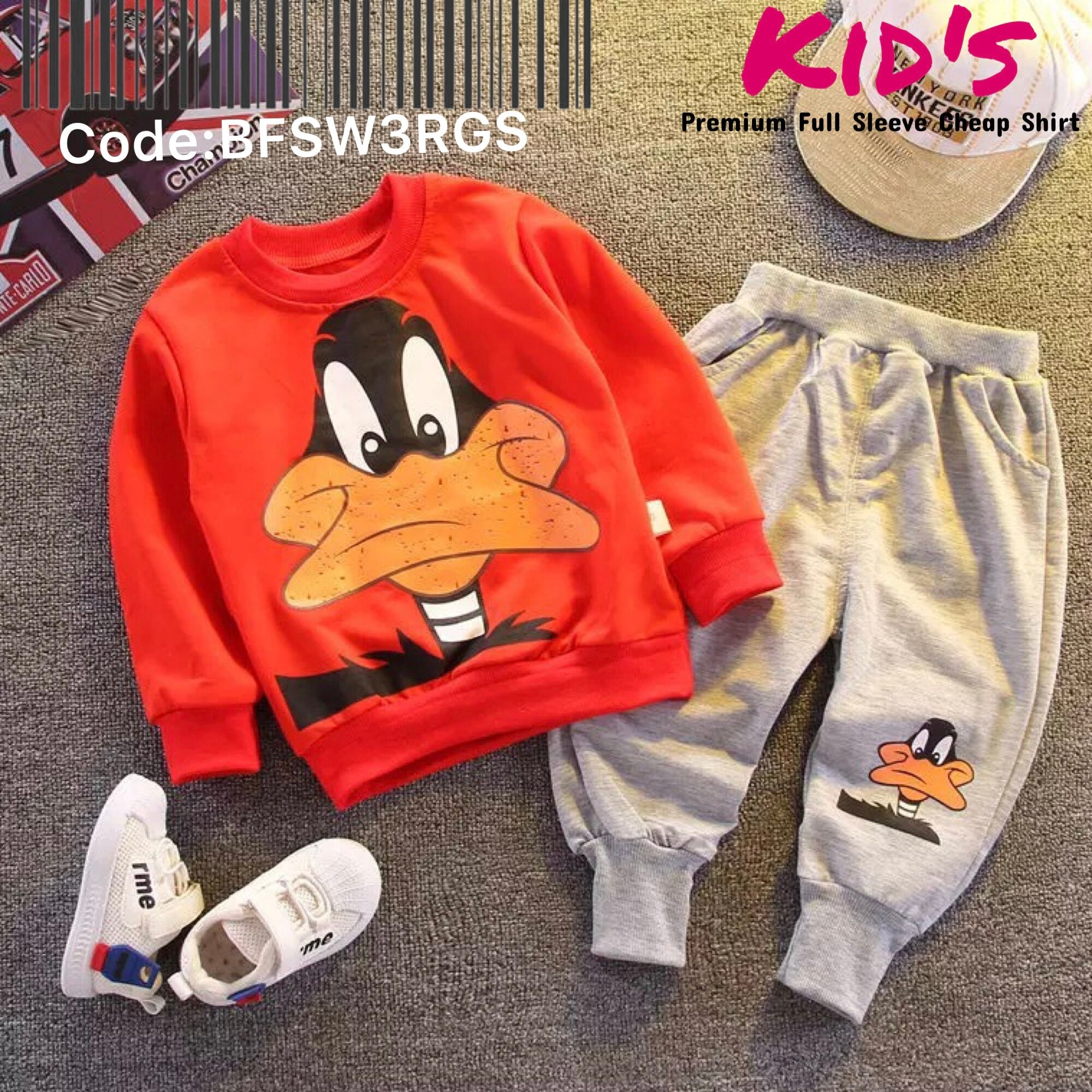 Baby Boy Cartoon Printed Casual Tracksuit, Sweater Clothing Striped Cartoon And Trousers Two - Piece Sets Legacy Boutiques Legacy Boutiques