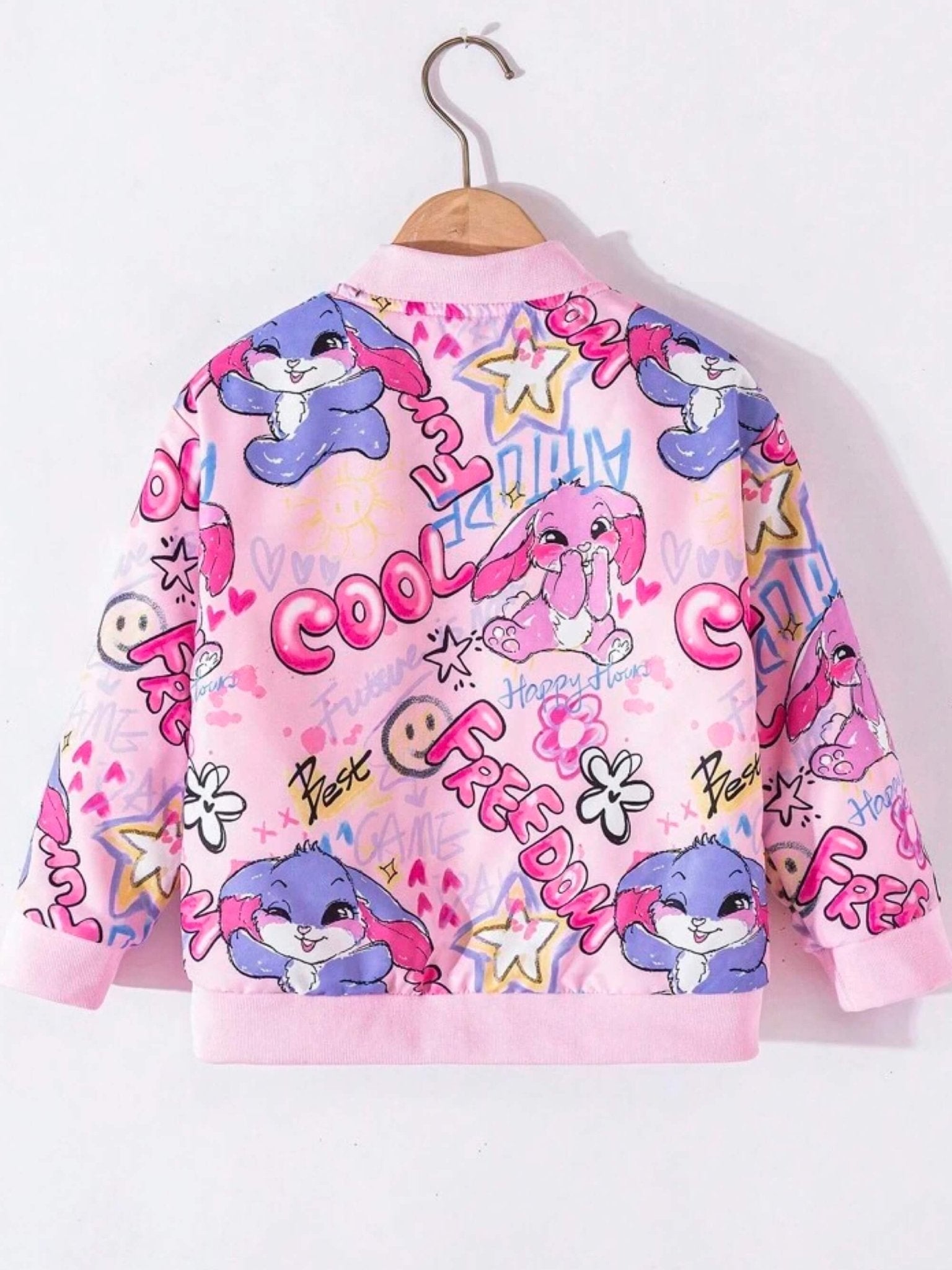 baby girls hooded jacket cartoon printed Legacy Boutiques Legacy Boutiques