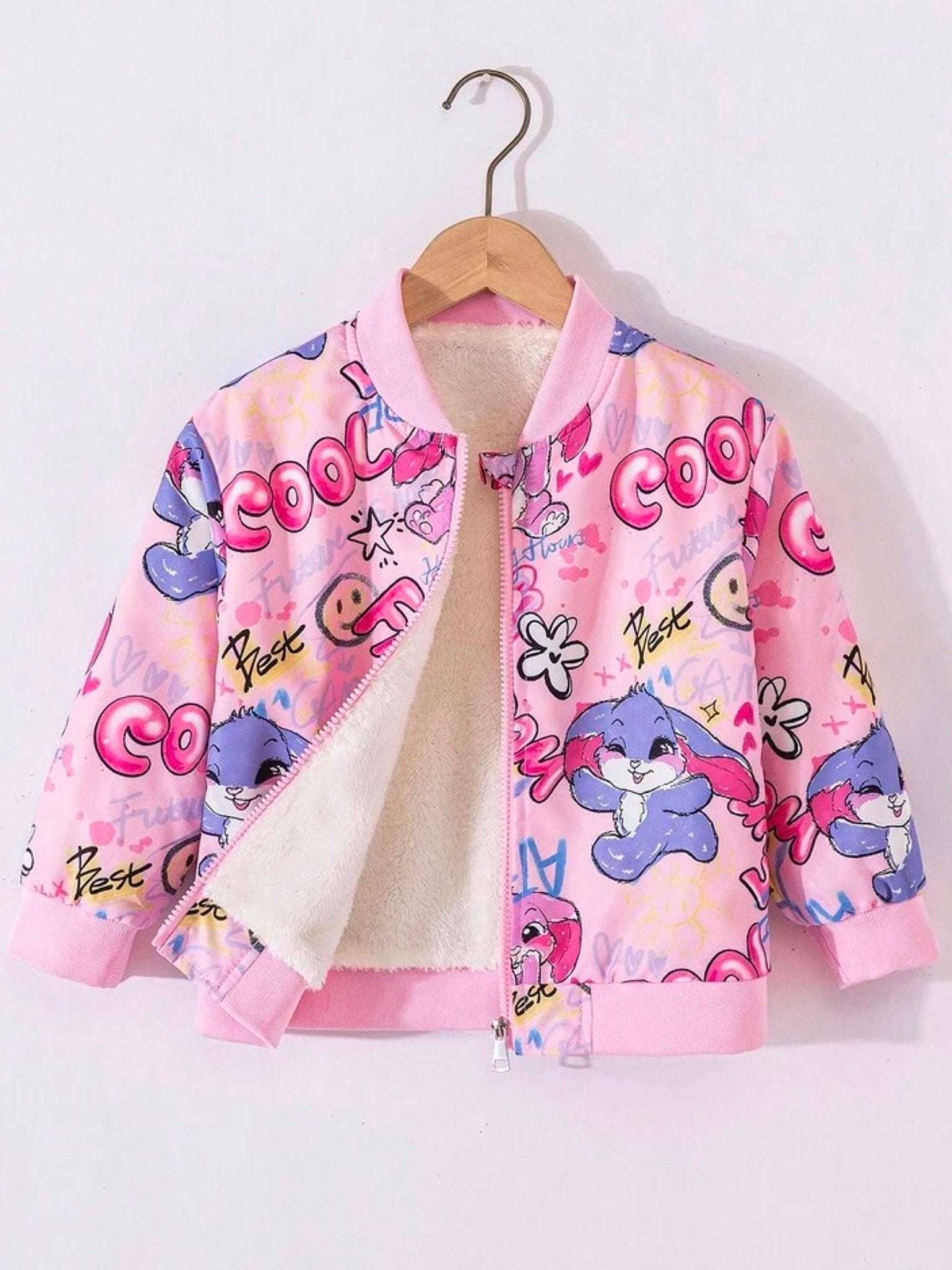 baby girls hooded jacket cartoon printed Legacy Boutiques Legacy Boutiques