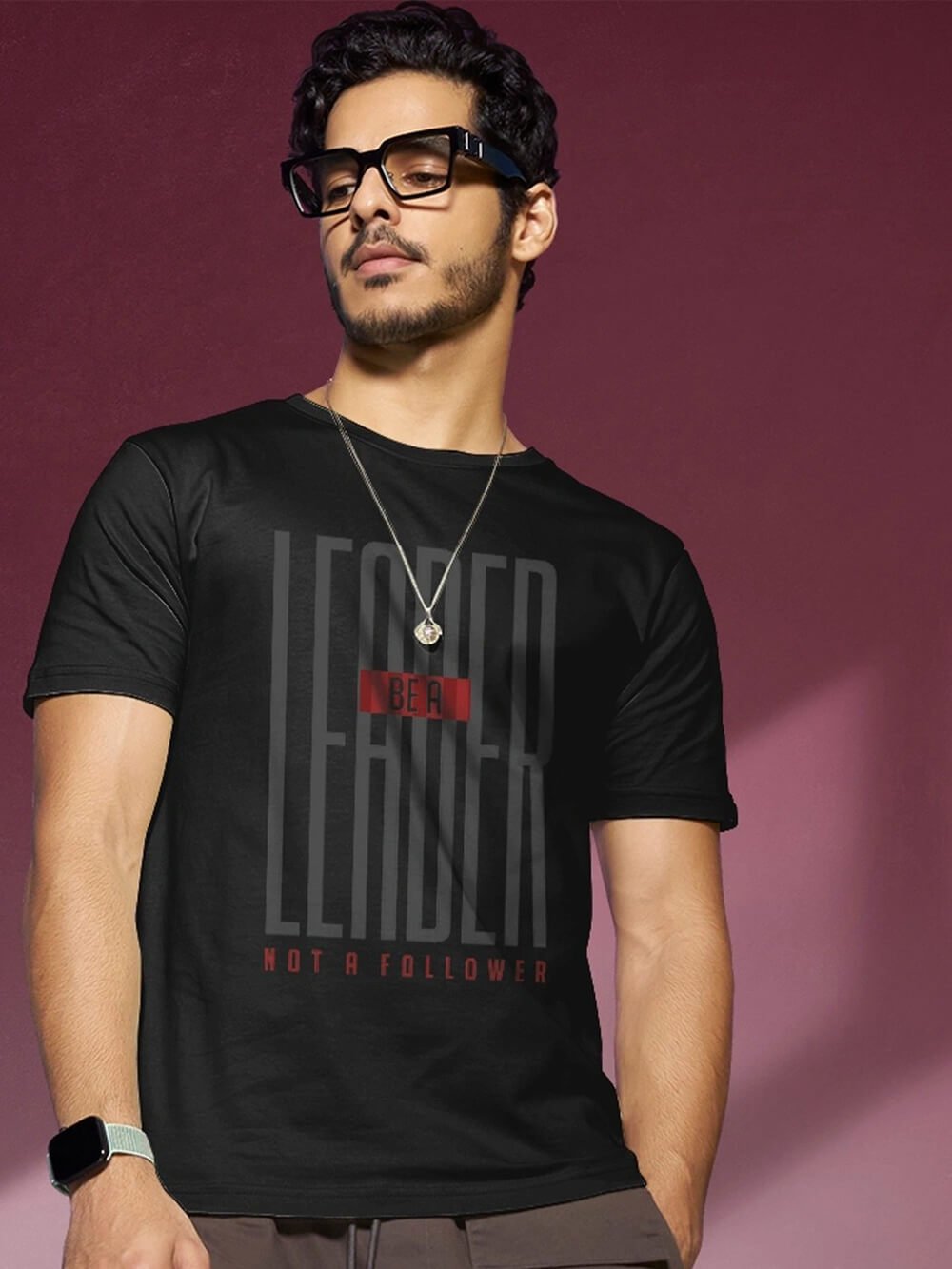 Be A Leader Not A Follower Print High Quality In Cheapest Price Men&