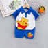 Bear Cartoon Print Baby & Kids Polo T-Shirt Set Royal Blue | Legacy Boutiques Dhaka Legacy Boutiques Legacy Boutiques