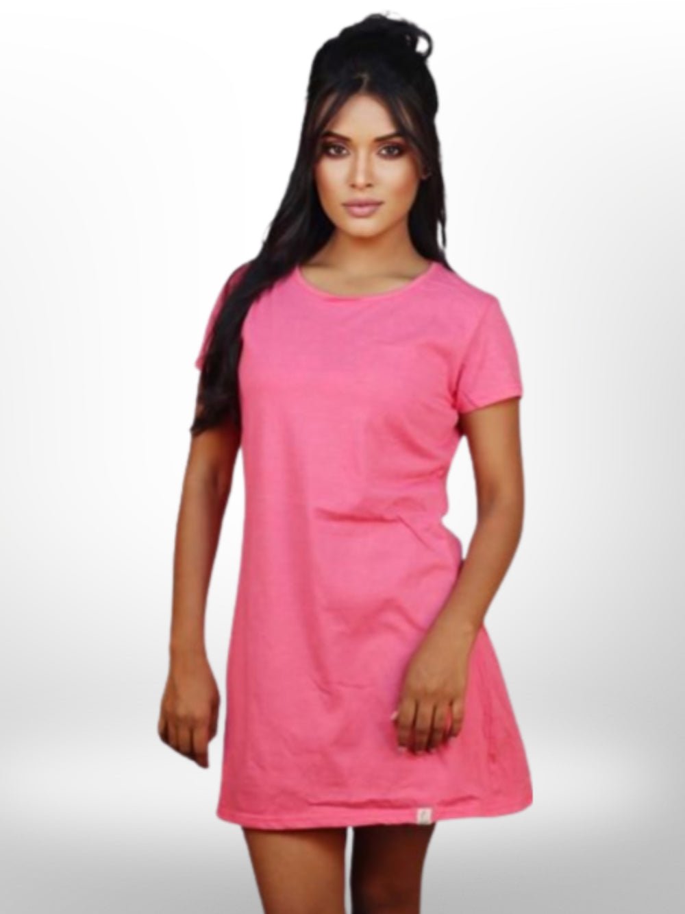 Beautiful Colorful Solid Long T-Shirt For Women&