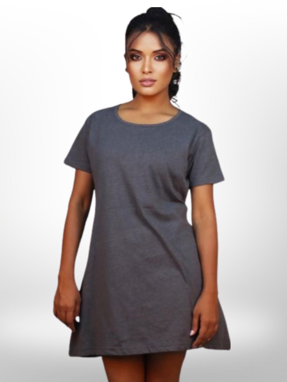 Beautiful Colorful Solid Long T-Shirt For Women&