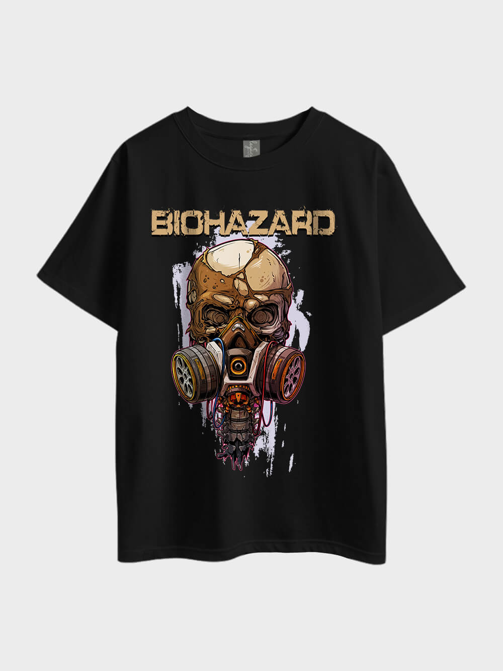Biohazard Band Metal Oversized Men&