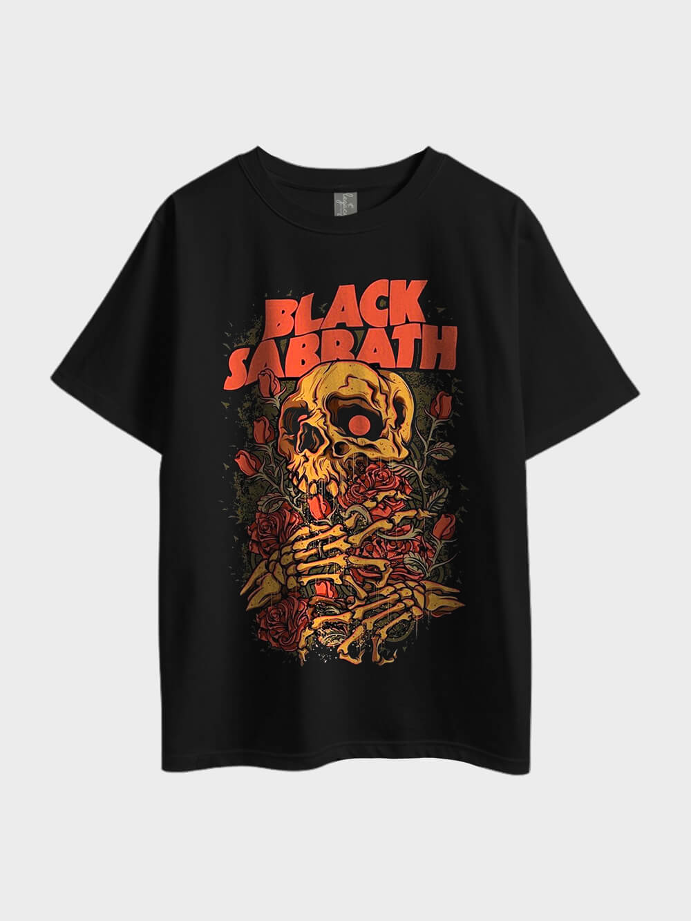 Black Sabbath Rock Band Printed Metal Oversized Mens T-shirt Legacy Boutiques Bangladesh Legacy Boutiques Legacy Boutiques