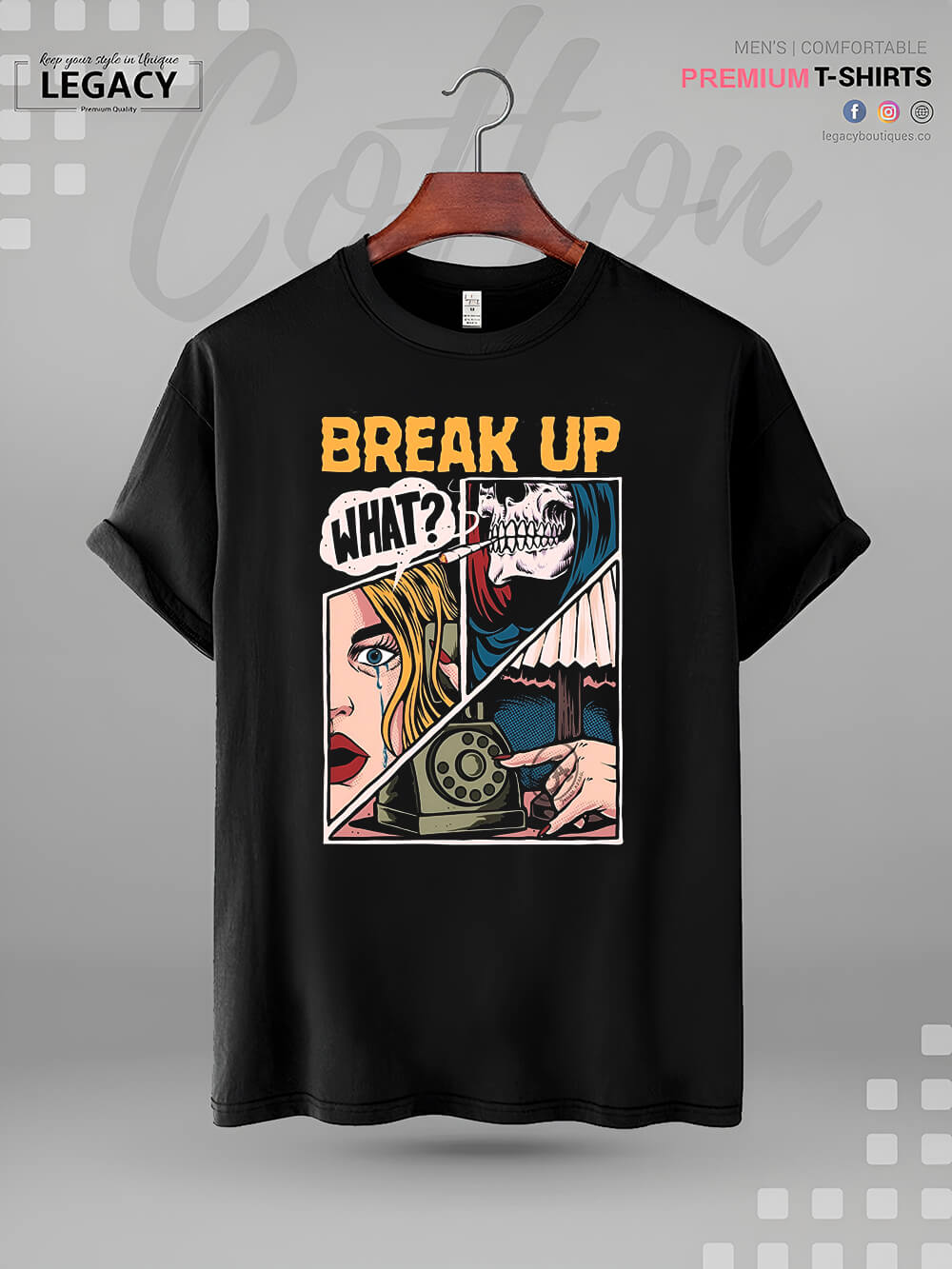 Break Up What Good Quality Mens Tshirt In Lowest Price In BD Legacy Boutiques Legacy Boutiques