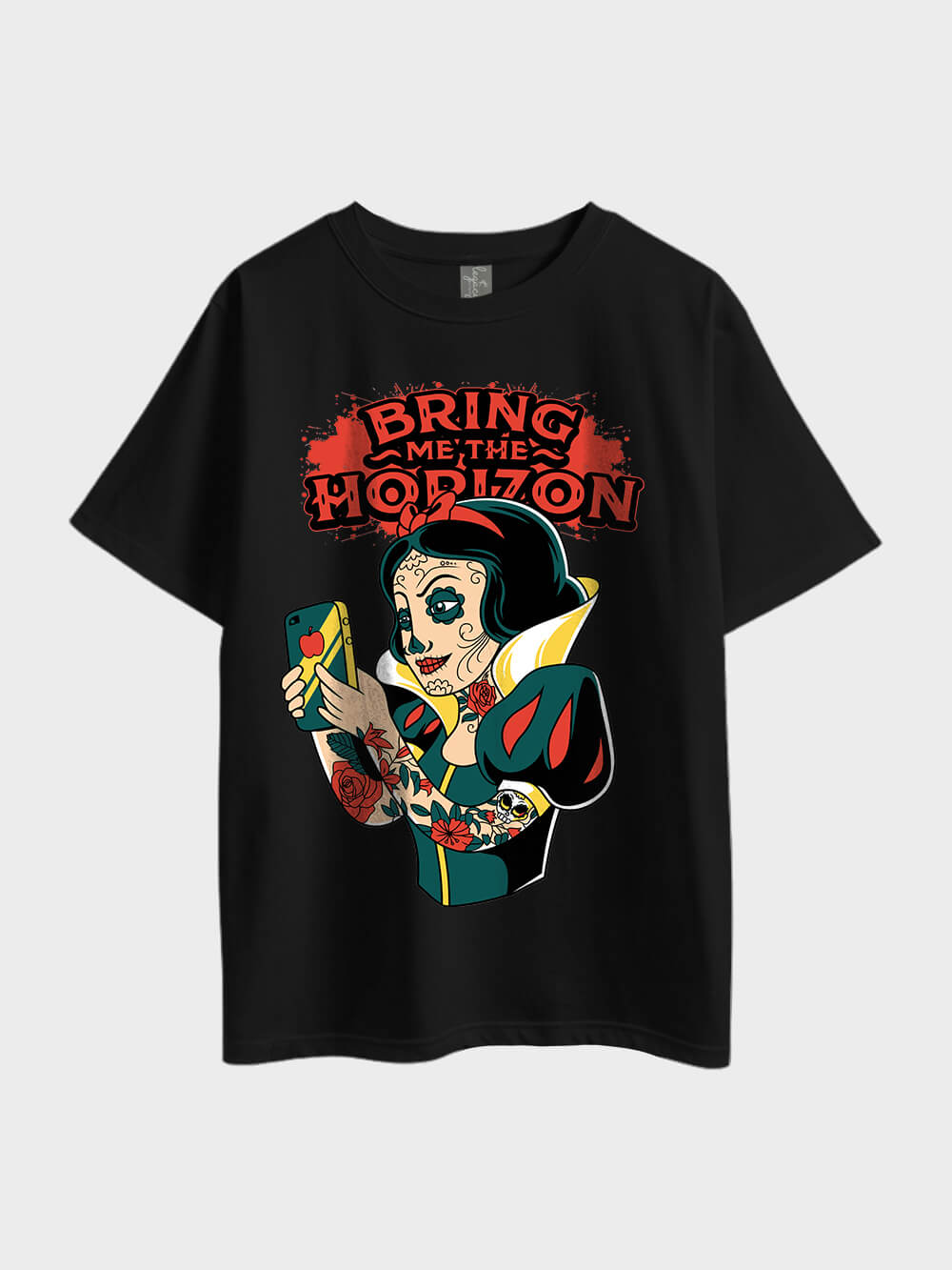 Bring Me the Horizon Rock Band Heavy Metal Oversized Men&