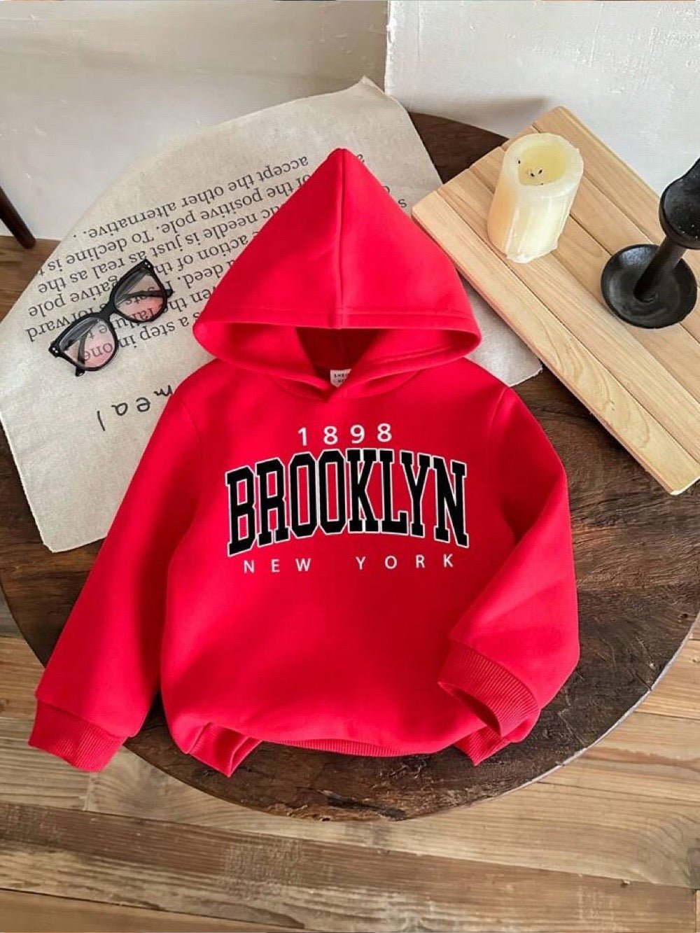 Brooklyn New York Printed Boys And Girls Hoodie Legacy Boutiques Legacy Boutiques