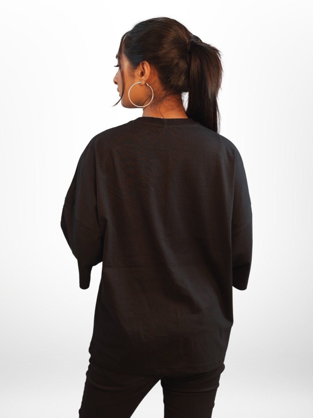 Brown Bad Bunny Graphic Printed Drop Shoulder T-Shirt Legacy Boutiques Dhaka Legacy Boutiques Legacy Boutiques