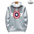 Captain America Sweatshirt Autumn Winter wear Men&