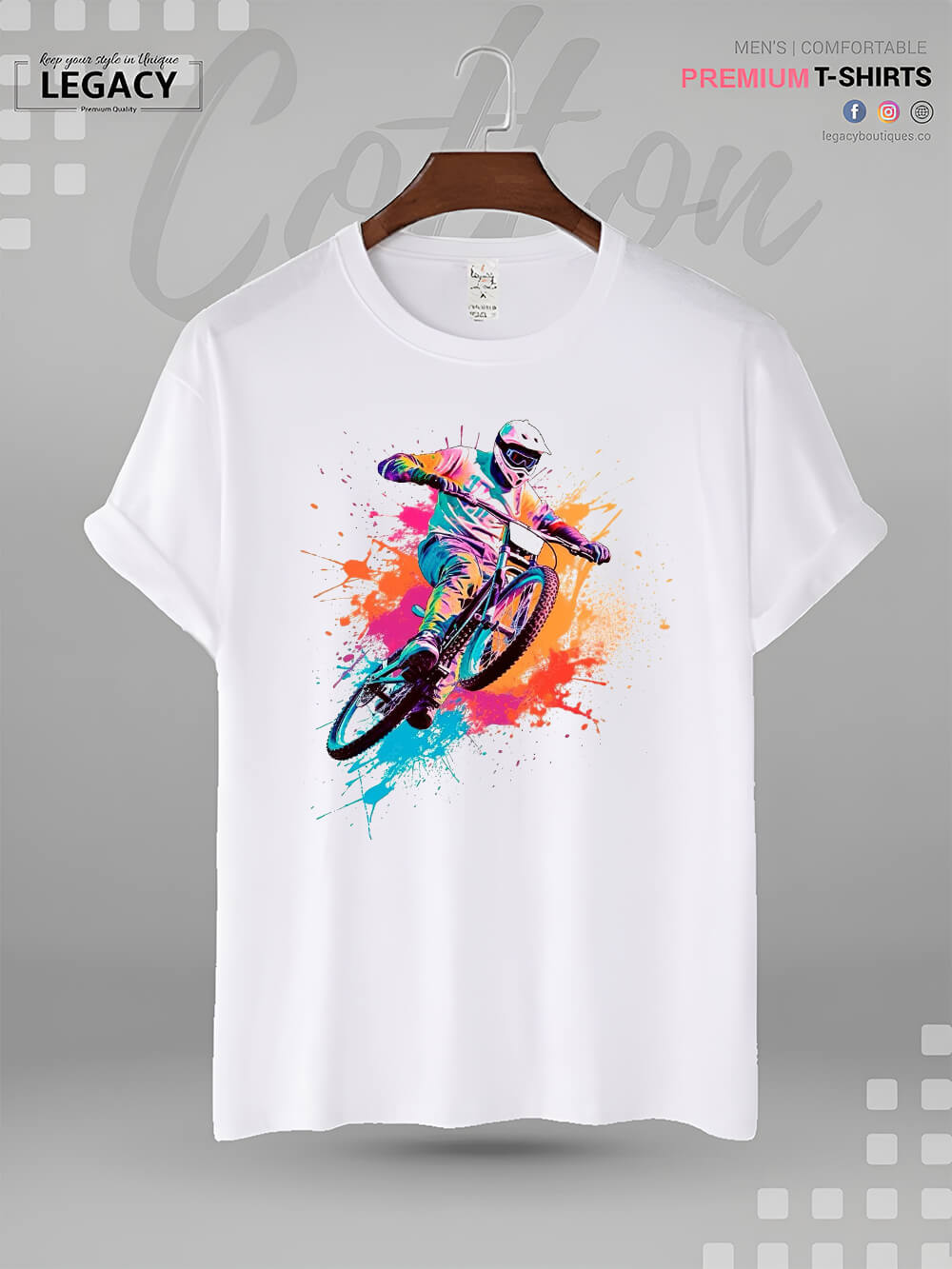 Cool Mountainbike High Quality In Cheapest Price T-Shirt Legacy Boutiques Legacy Boutiques