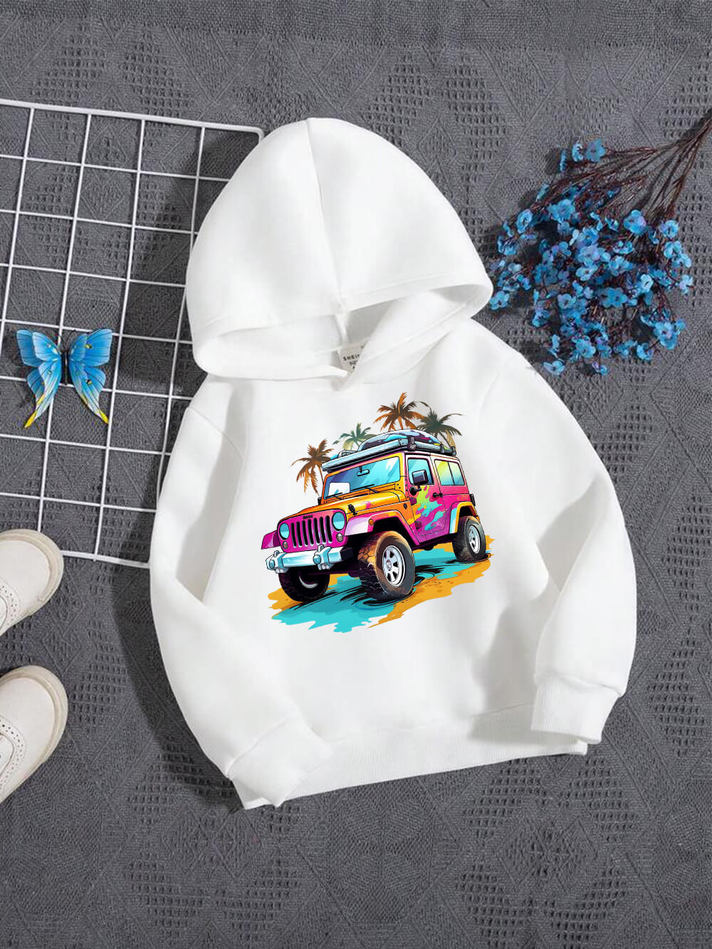 Cool Off Road Jeep Car Printed Casual Kids Hoodie For Boys And Girls Legacy Boutiques Bangladesh Legacy Boutiques Legacy Boutiques