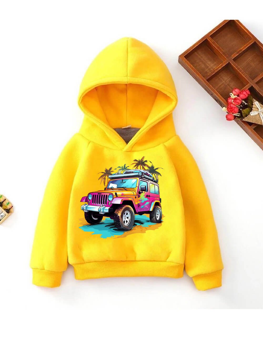 Cool Off Road Jeep Car Printed Casual Kids Hoodie For Boys And Girls Legacy Boutiques Bangladesh Legacy Boutiques Legacy Boutiques