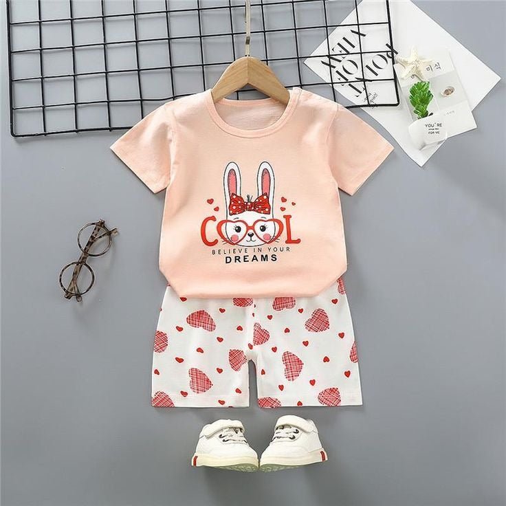 Cute Bunny Baby T-shirt Set Legacy Boutiques Legacy Boutiques