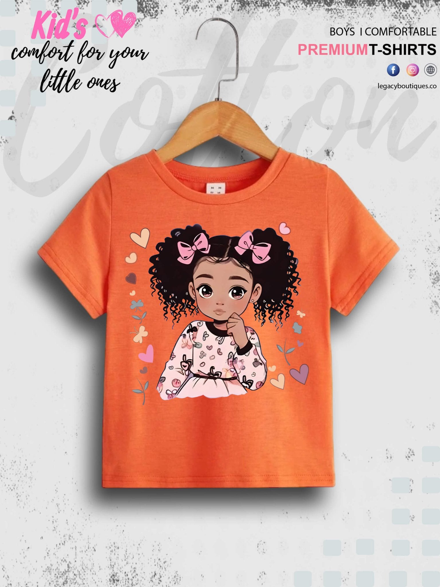 Cute Melanin Queen Short Sleeve Girly Tee Legacy Boutiques Legacy Boutiques