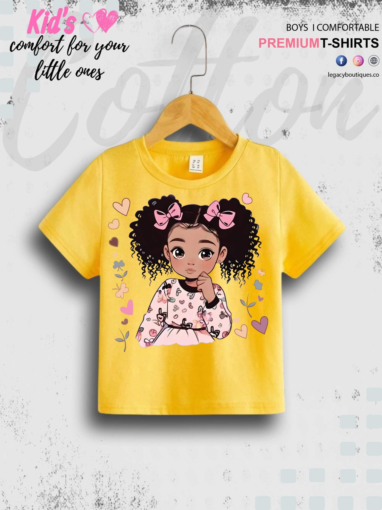 Cute Melanin Queen Short Sleeve Girly Tee Legacy Boutiques Legacy Boutiques