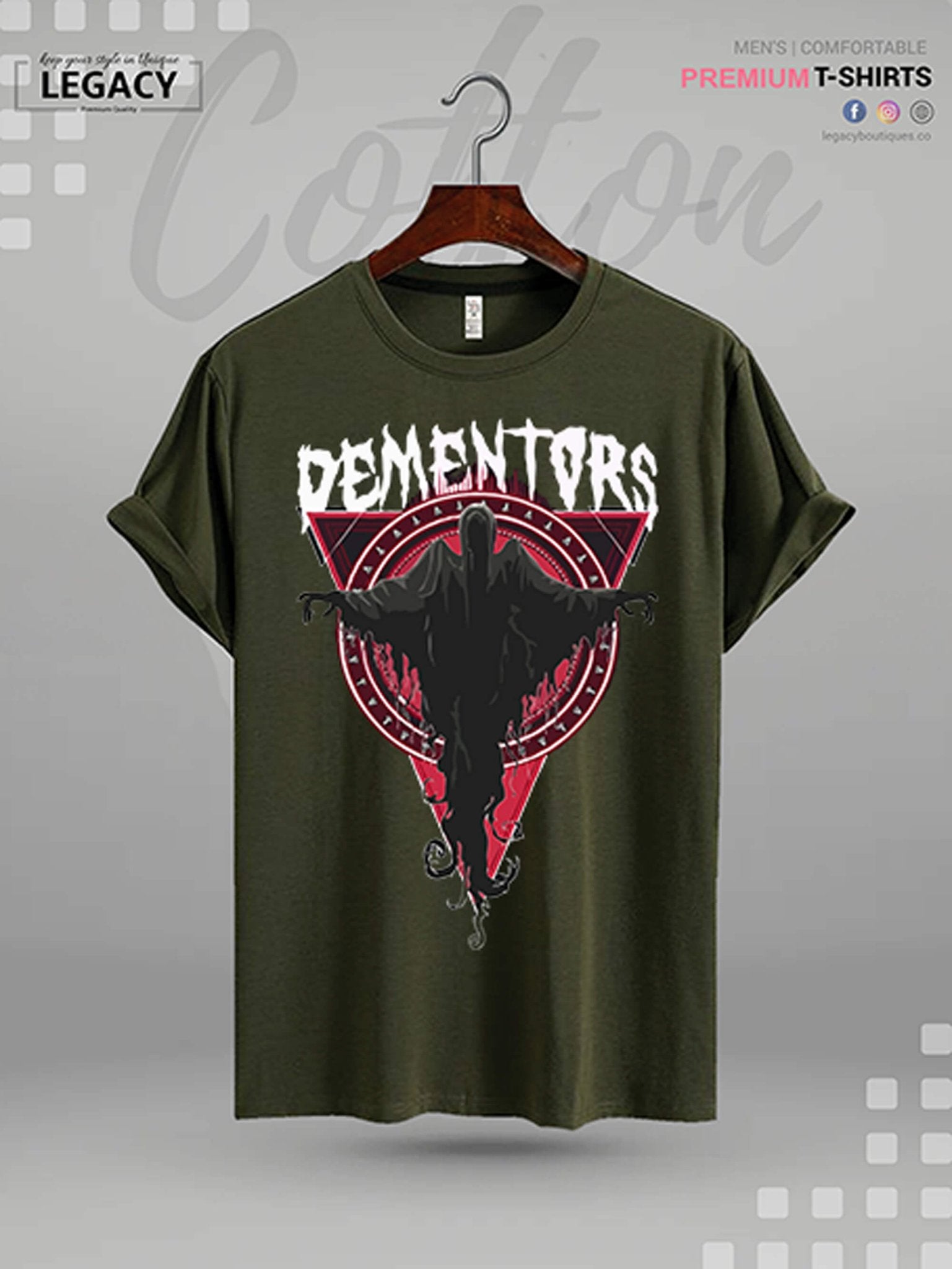 Dementors Graphic Print Men&