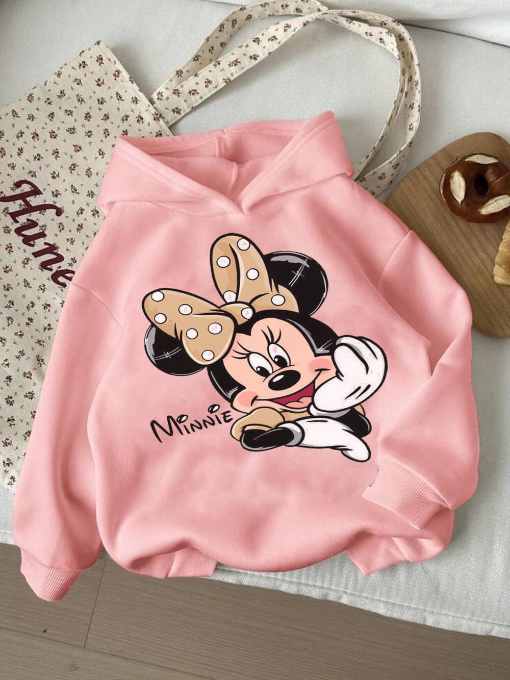 Disney Minni Face Printed Baby Girl Boy Hoodie Legacy Boutiques Bangladesh Legacy Boutiques Legacy Boutiques