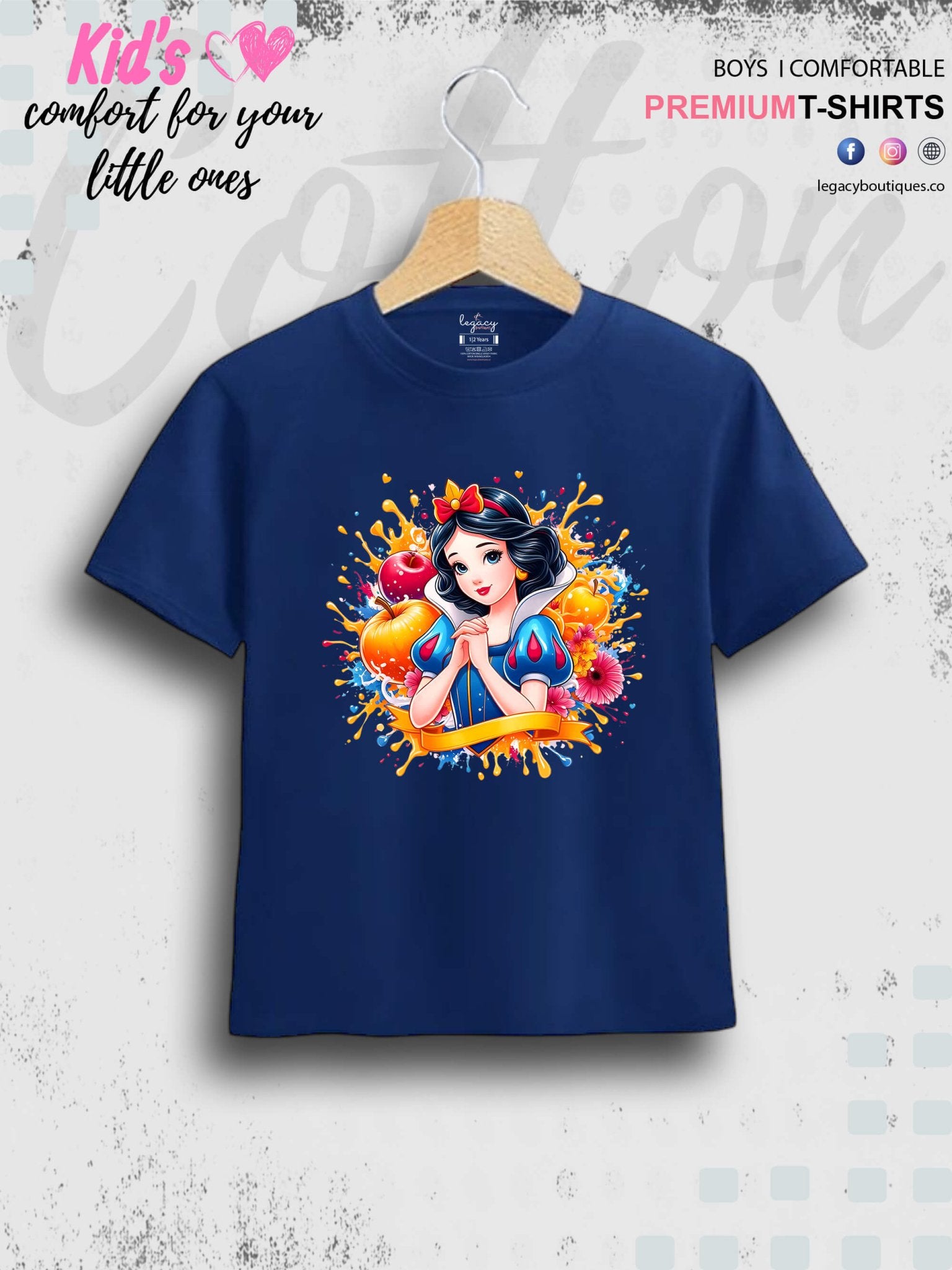 Disney Princess Cinderella Printed Casual T-Shirt For Baby Girls In Lowest Price Only In Dhaka Legacy Boutiques Legacy Boutiques