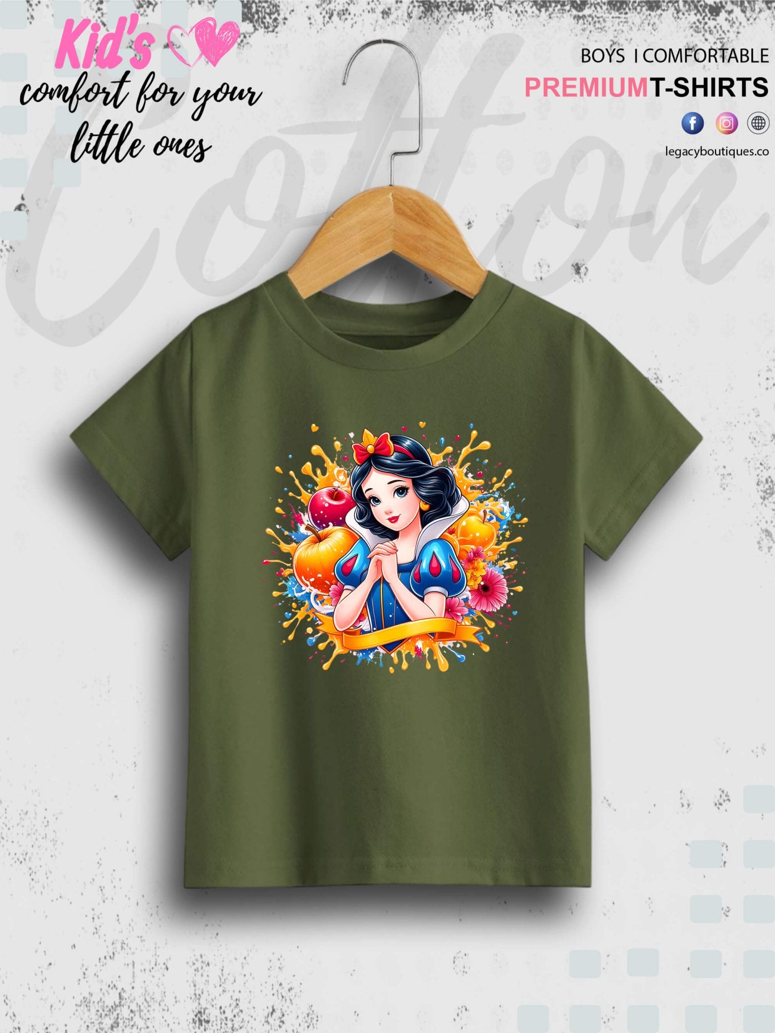 Disney Princess Cinderella Printed Casual T-Shirt For Baby Girls In Lowest Price Only In Dhaka Legacy Boutiques Legacy Boutiques