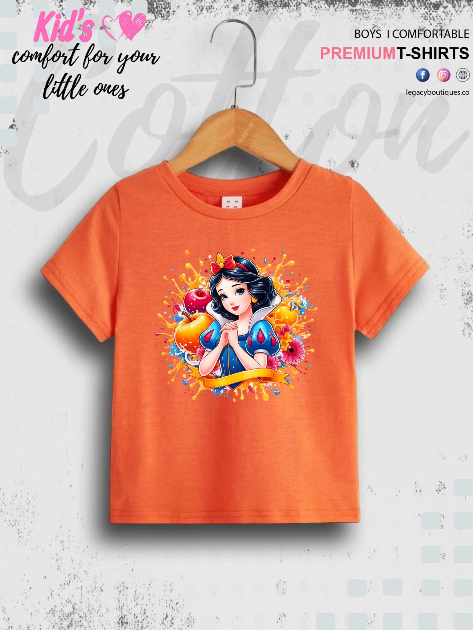 Disney Princess Cinderella Printed Casual T-Shirt For Baby Girls In Lowest Price Only In Dhaka Legacy Boutiques Legacy Boutiques