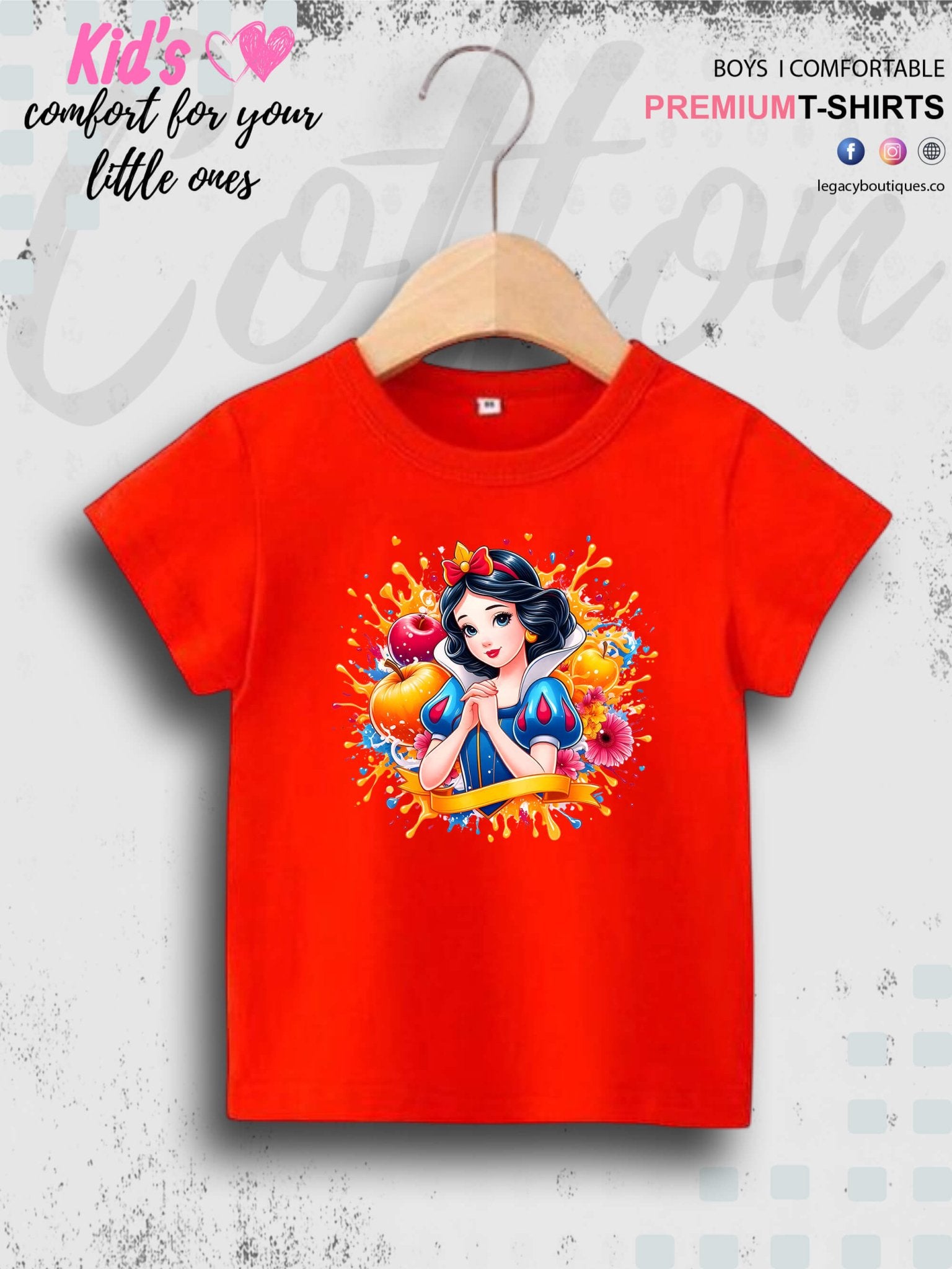Disney Princess Cinderella Printed Casual T-Shirt For Baby Girls In Lowest Price Only In Dhaka Legacy Boutiques Legacy Boutiques