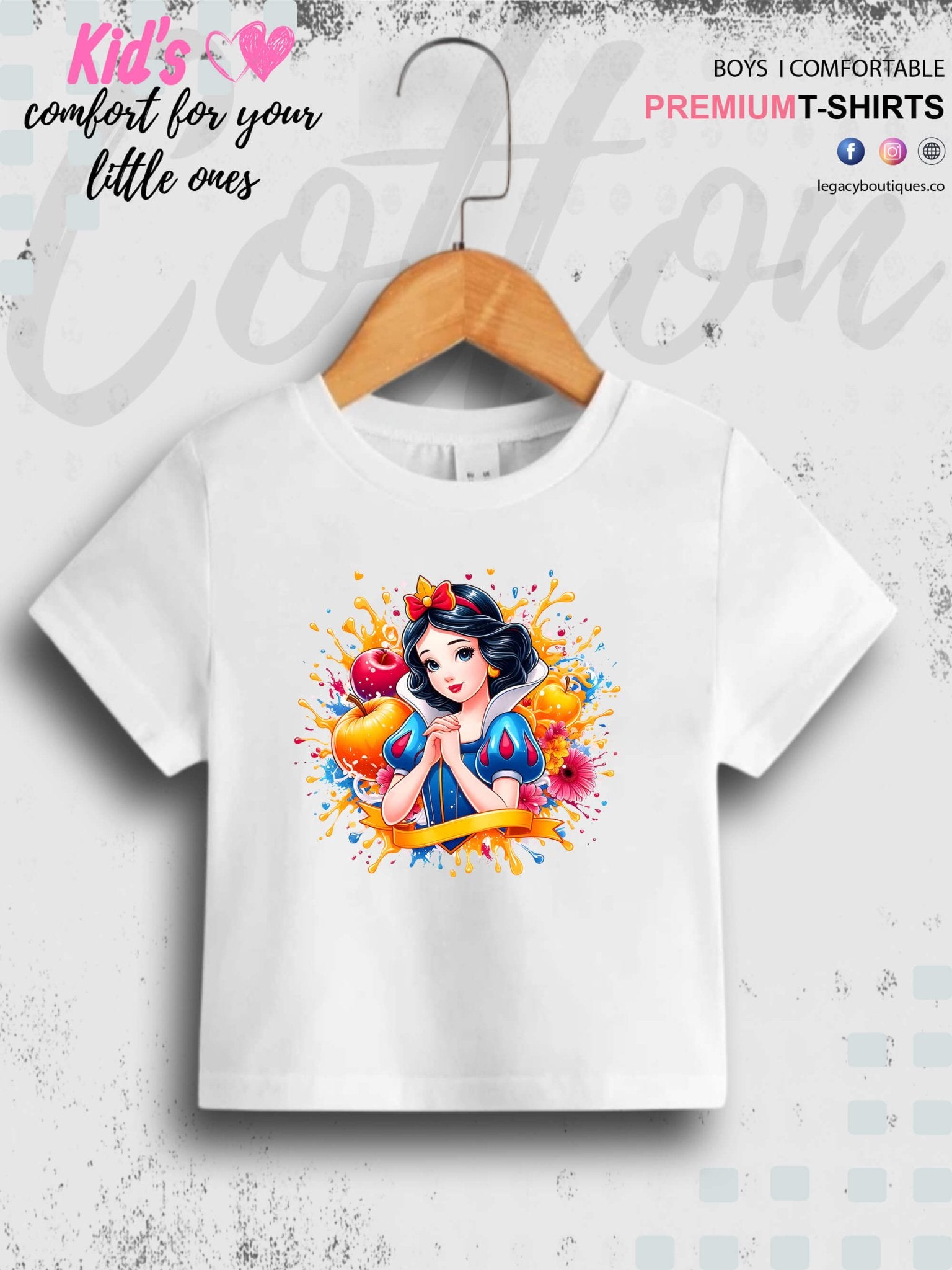 Disney Princess Cinderella Printed Casual T-Shirt For Baby Girls In Lowest Price Only In Dhaka Legacy Boutiques Legacy Boutiques