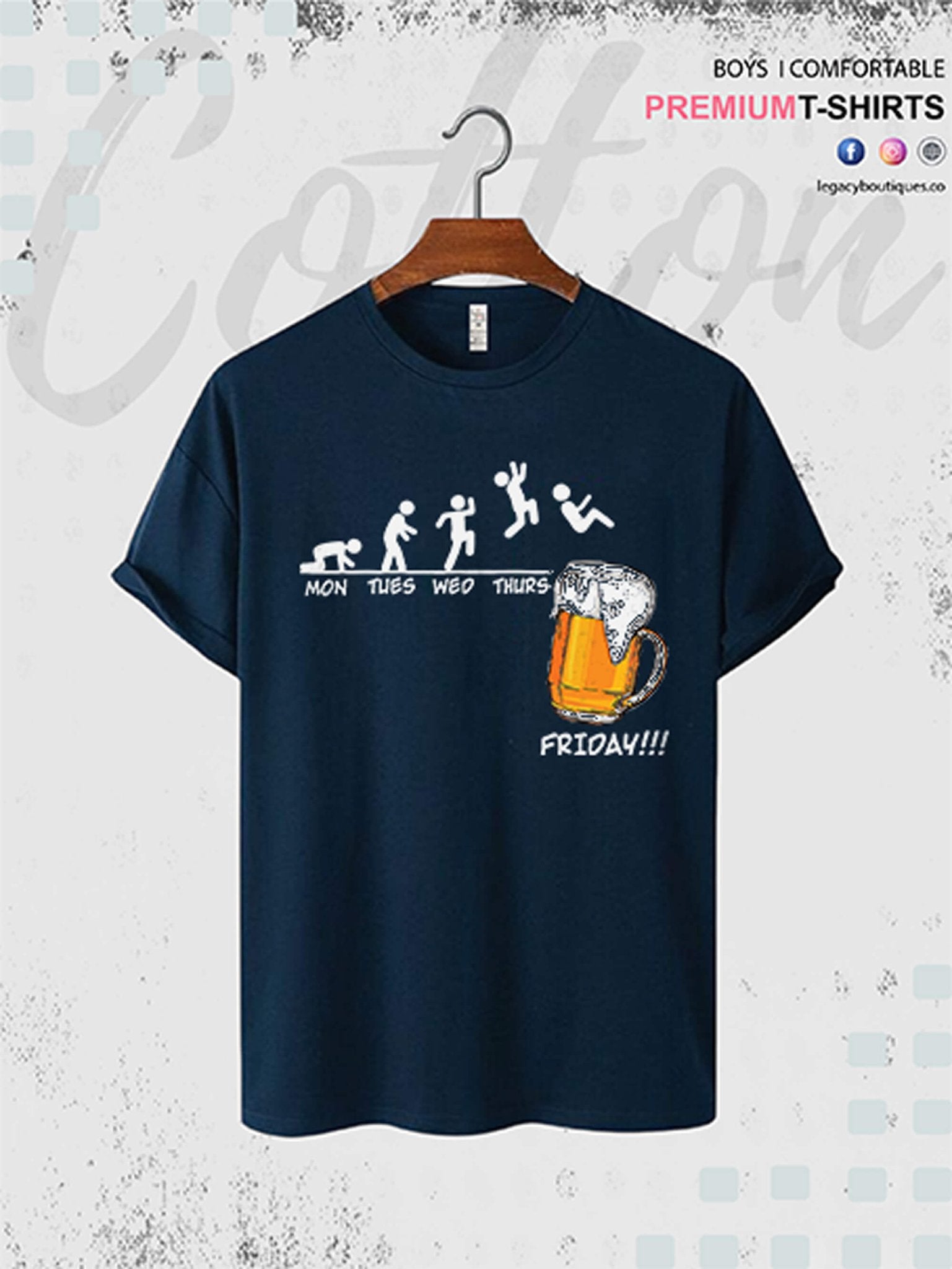 Drinking Weeknd Printed Men&