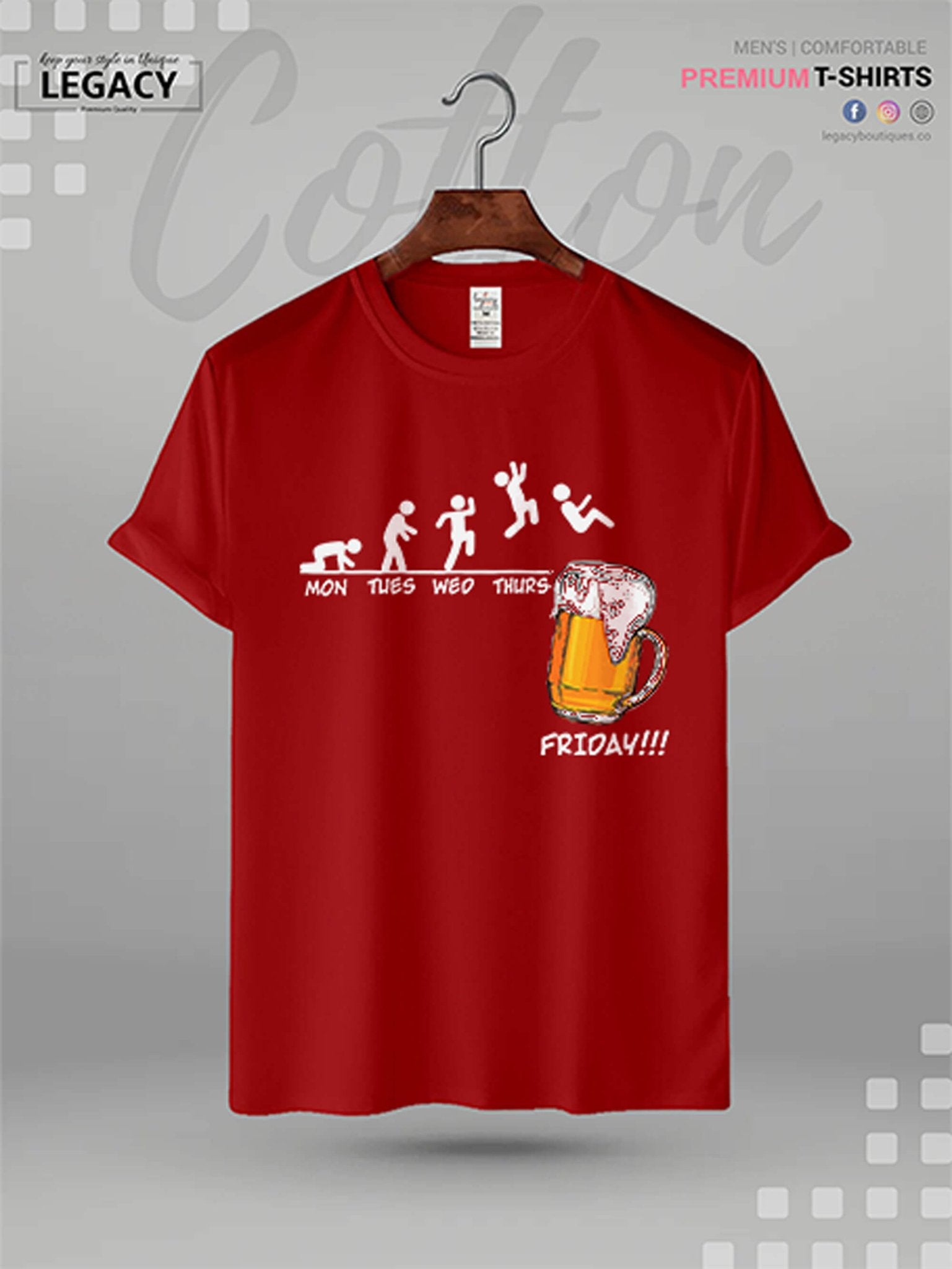 Drinking Weeknd Printed Men&