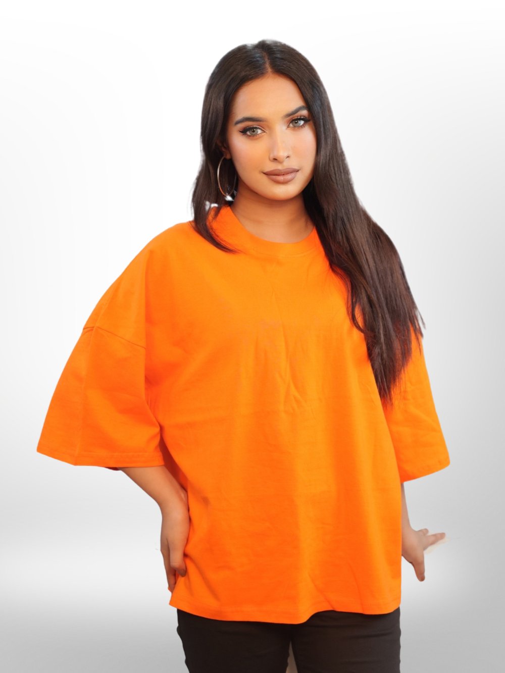 Drop Shoulder T-shirt For Women&