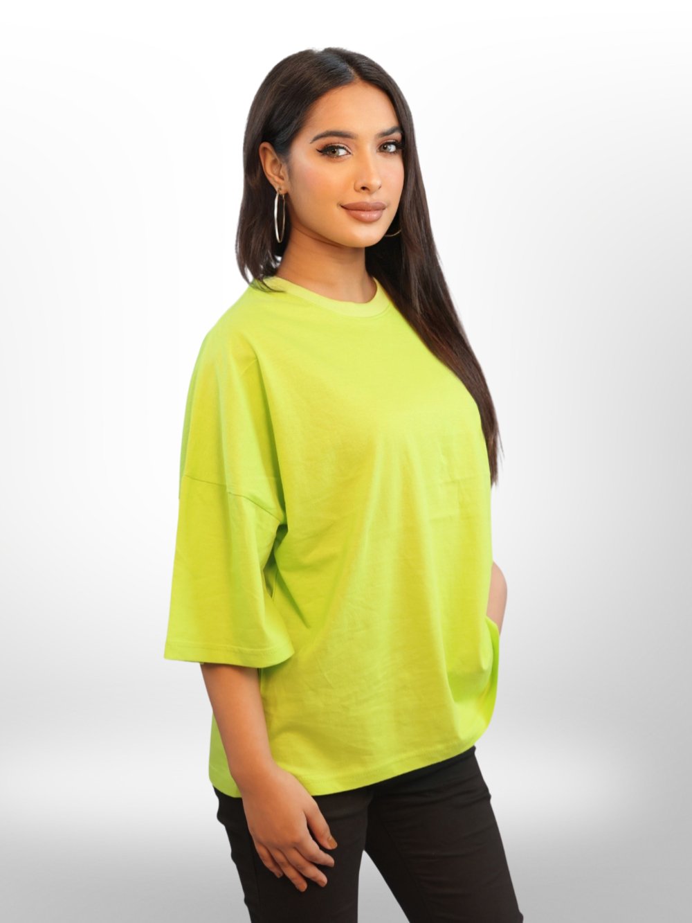 Drop Shoulder T-shirt For Women&