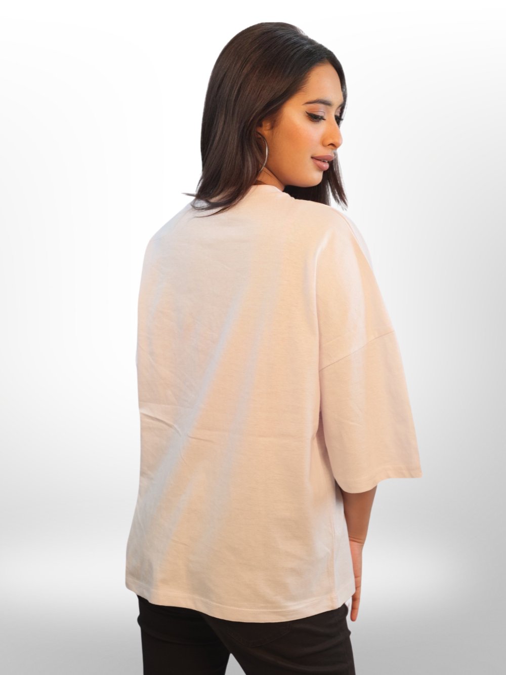 Drop Shoulder T-shirt For Women&
