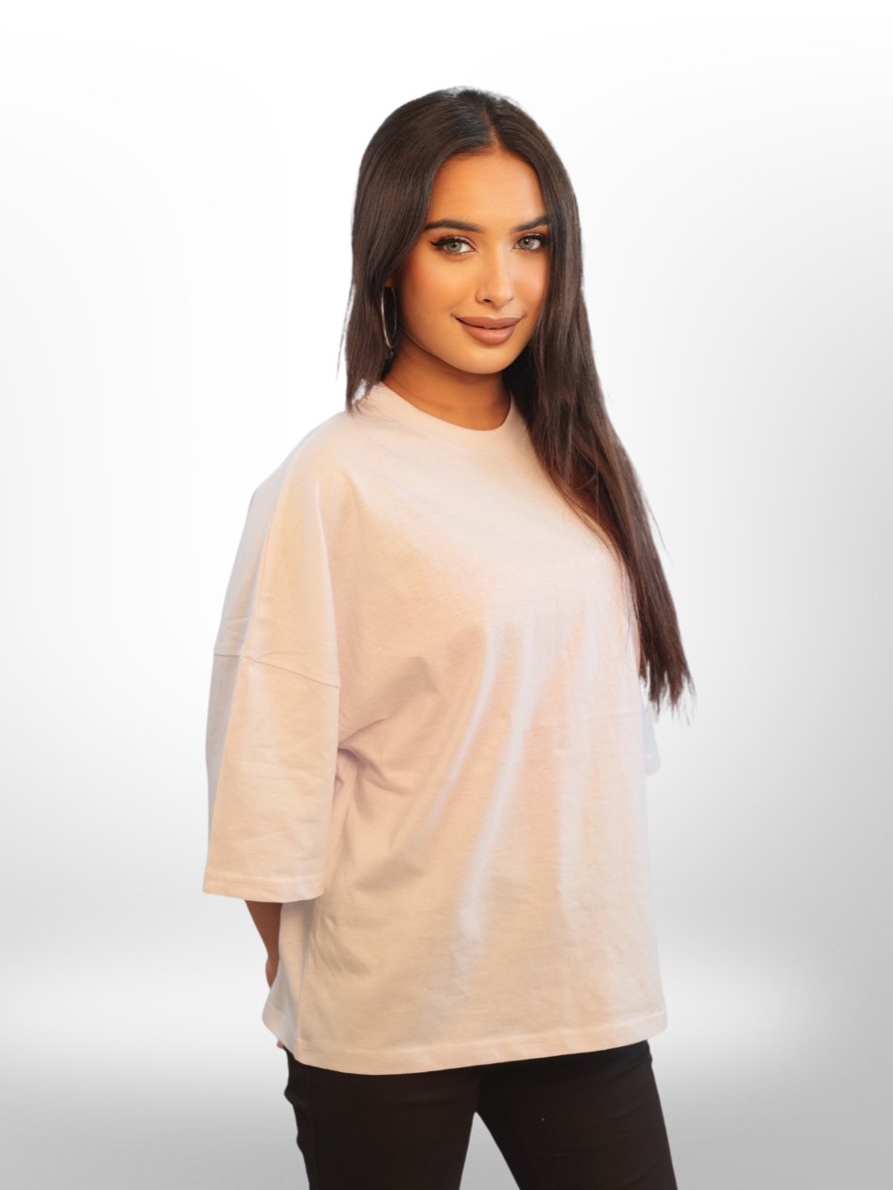 Drop Shoulder T-shirt For Women&