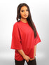 Drop Shoulder T-shirt For Women&