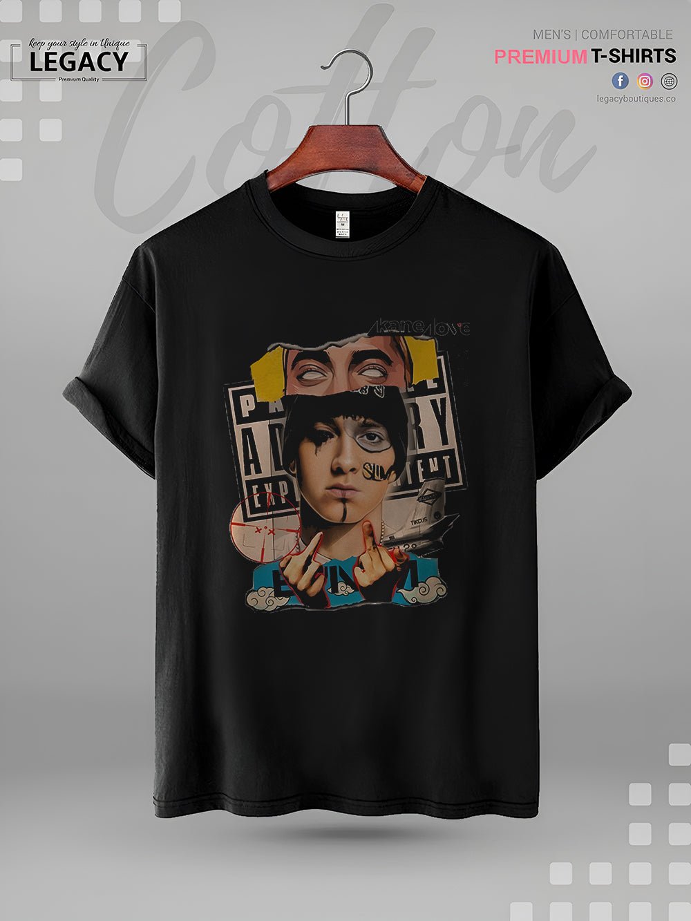 Eminem The Real Slim Shady Printed Men&