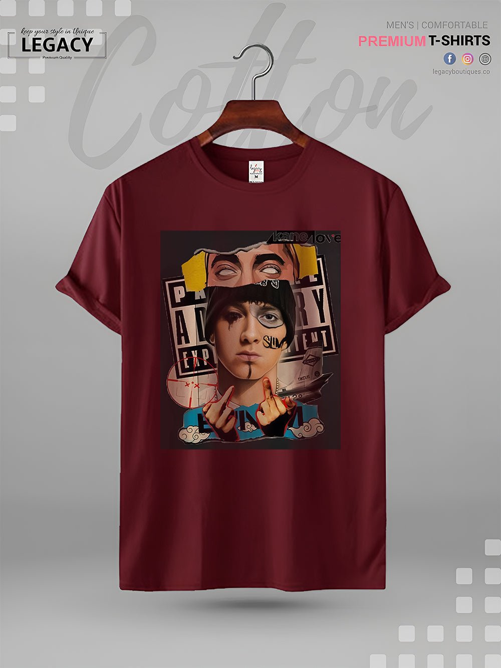 Eminem The Real Slim Shady Printed Men&