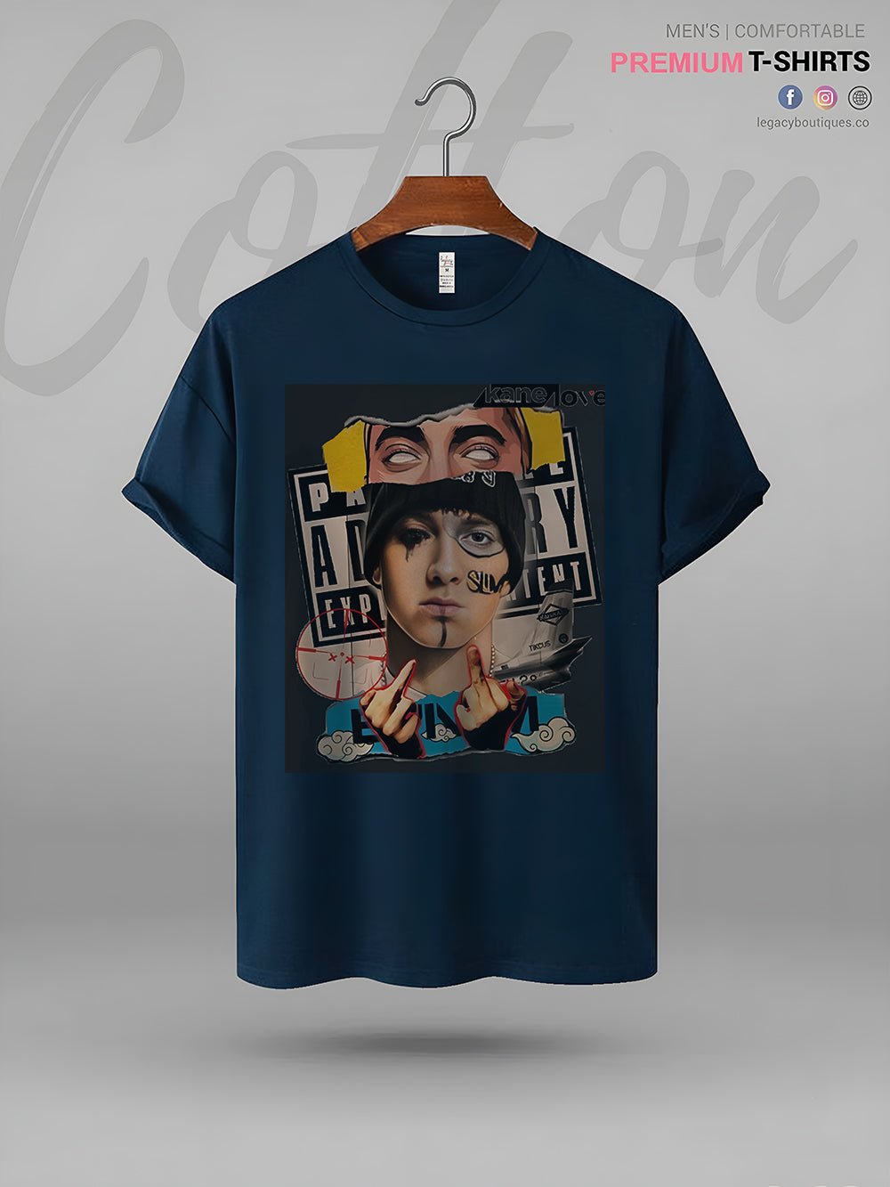 Eminem The Real Slim Shady Printed Men&