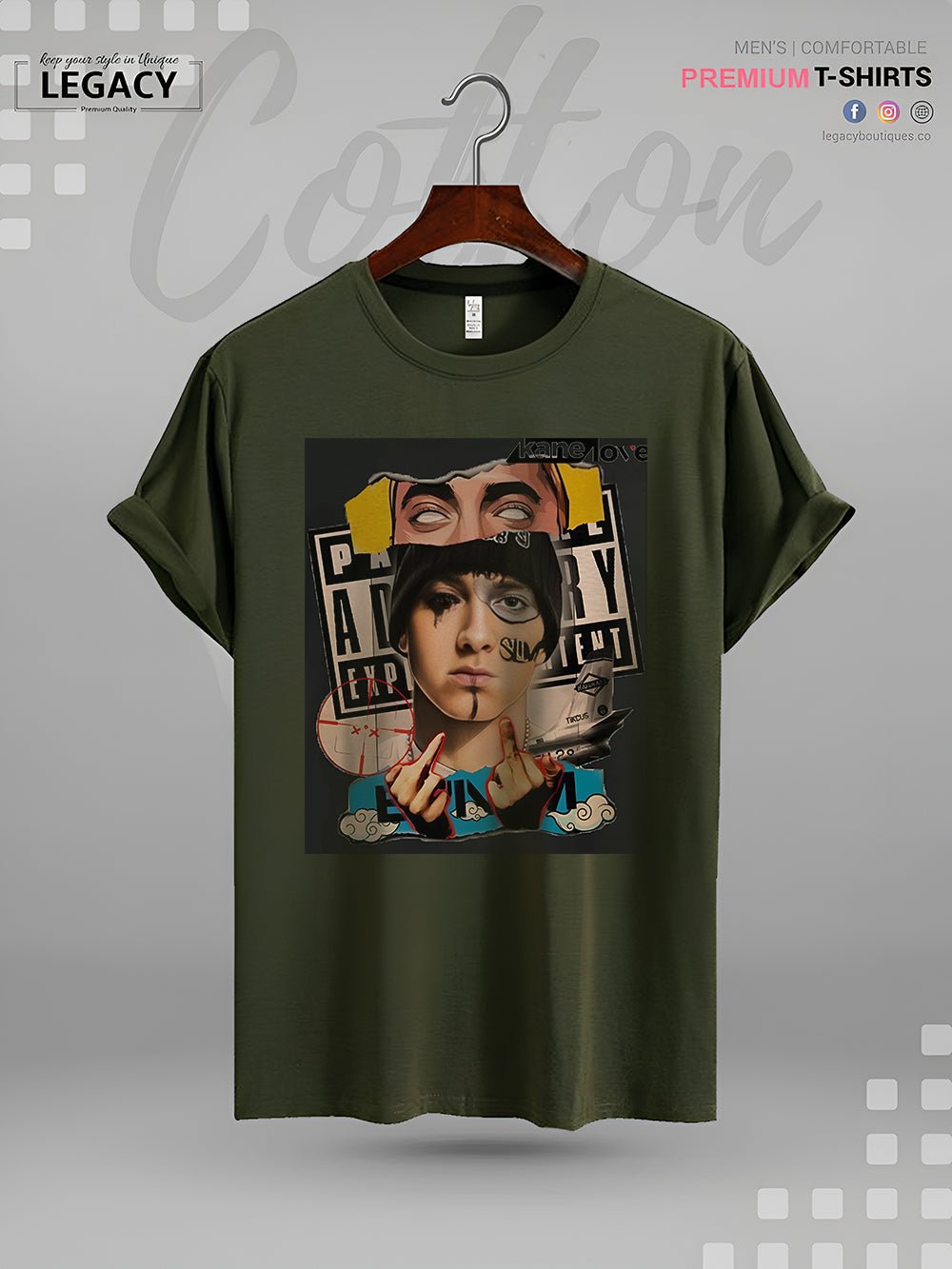 Eminem The Real Slim Shady Printed Men&