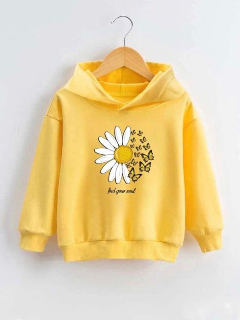 Find Your Soul Flower Printed Boy Girl Babys Hoodie Legacy Boutiques Legacy Boutiques