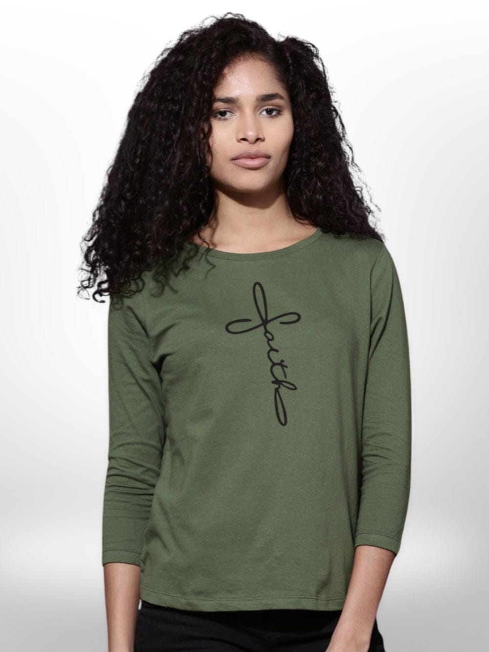four Quarter Sleeve Stylish Art Print Ladies T-shirt Legacy Boutiques Legacy Boutiques