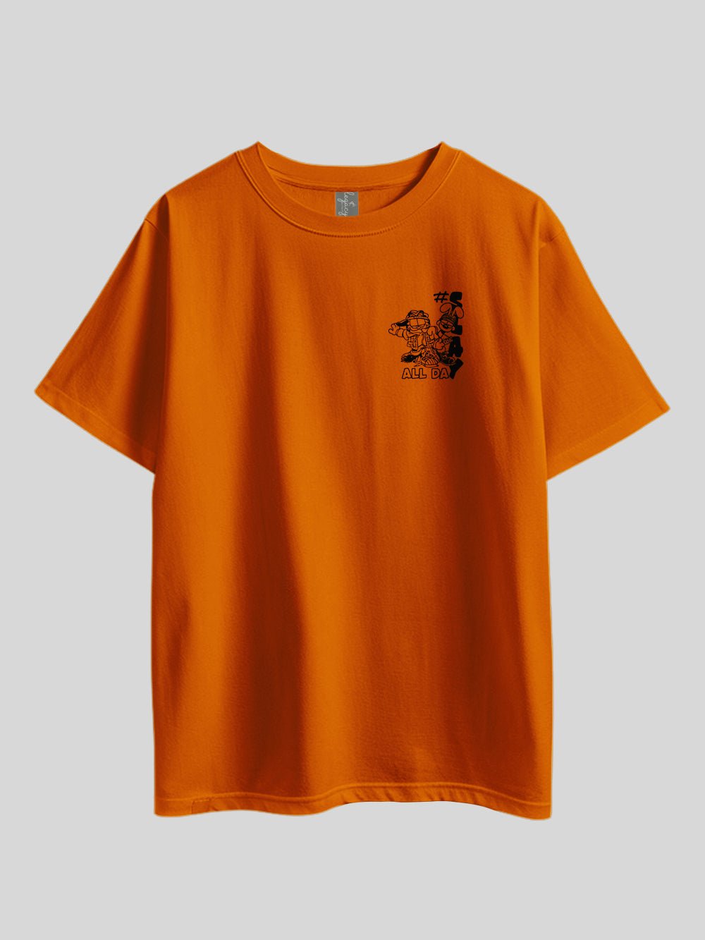 GARFIELD FRIENDS THAT SLAY TOGETHER STAY TOGETHER. GOOD VIBES ONLY Graphic Printed Drop Shoulder T-shirt Legacy Boutiques Bangladesh Legacy Boutiques Legacy Boutiques