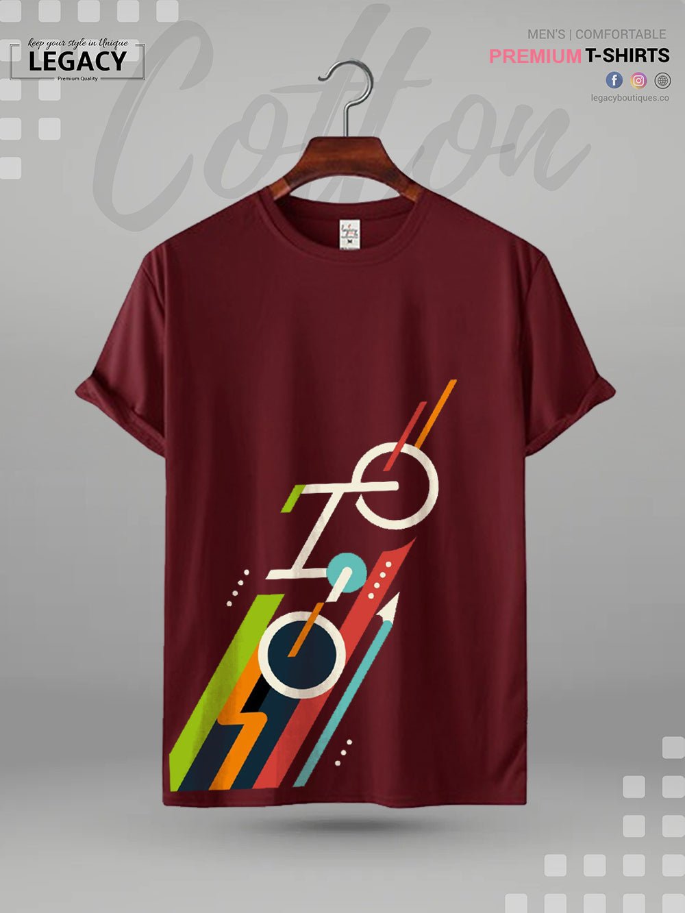 Geometric Art Printed Men&